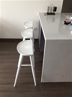 Ghế bàn đảo bếp 65cm trắng